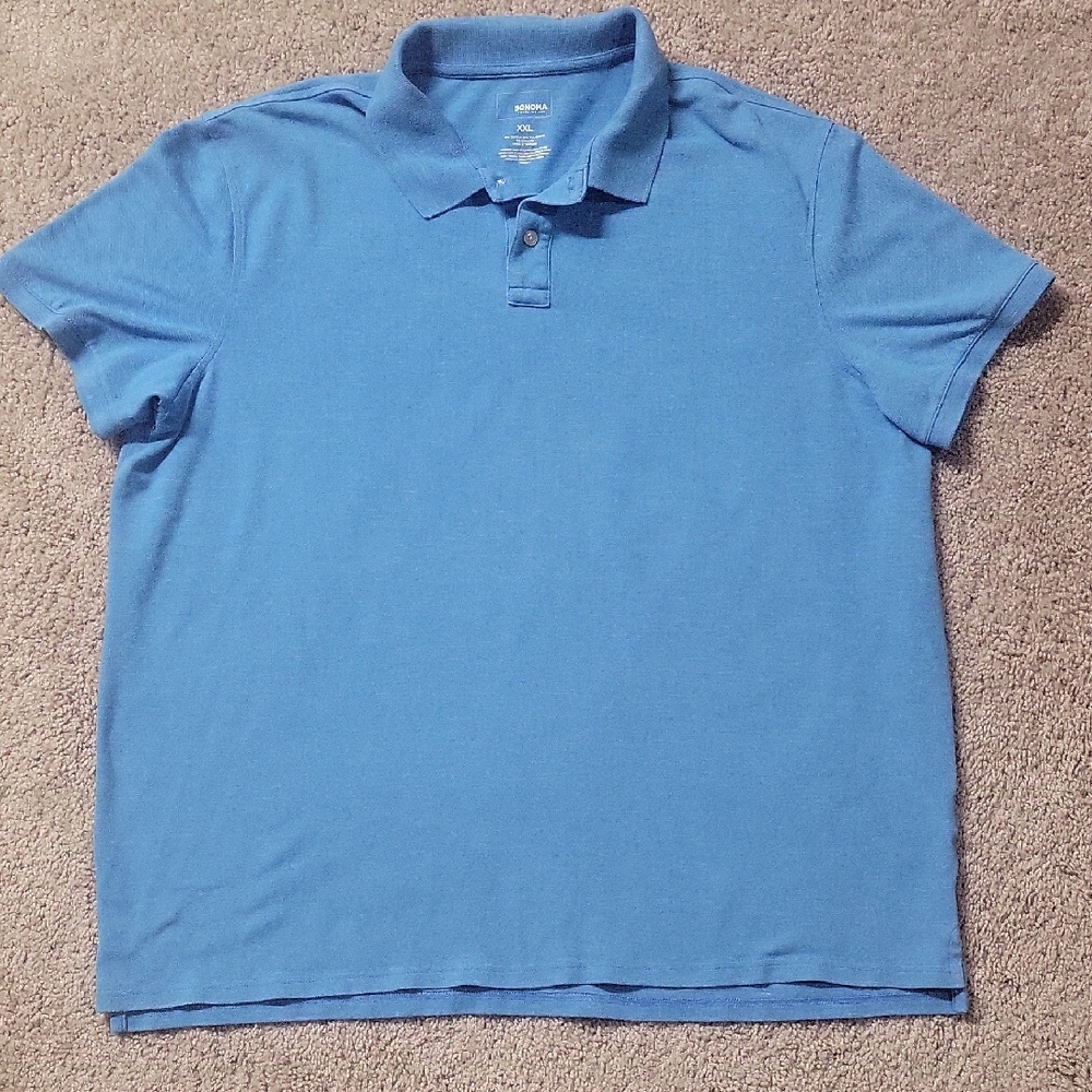 Sonoma Men's Light Blue Polo Shirt